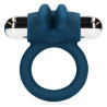  Loveline Cockring Vibrant Rabbit Baltic 35 mm Bleu